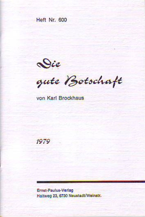 Die gute Botschaft