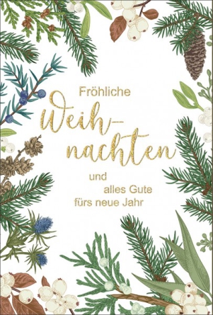 Faltkarte „Weihnachten“