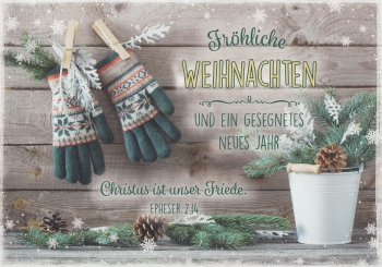 Faltkarte „Weihnachten“