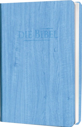 *Taschenbibel größere Ausgabe, Kunstleder, blau