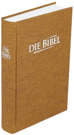 *Taschenbibel größere Ausgabe, Leinen, ocker