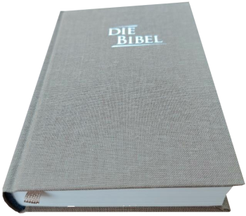 *Pocketbibel, Leinen, sandbraun