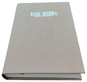 Standardbibel, Leinen, sandbraun