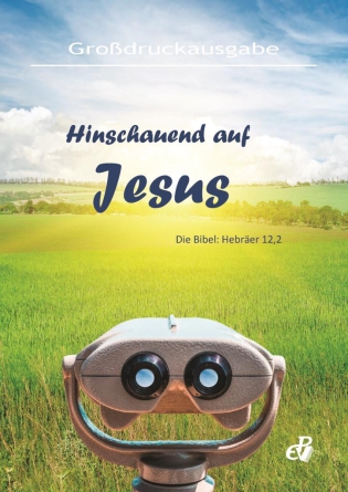 Hinschauend auf Jesus -Großdruckausgabe- (DIN A5)