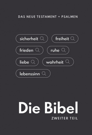 *Das Neue Testament mit Psalmen, anthrazit, ab 20 Stück