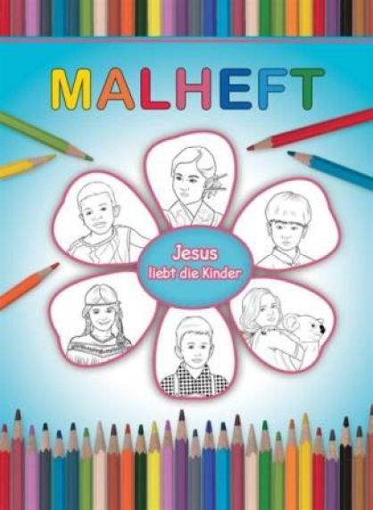 *Malheft „Jesus liebt Kinder“