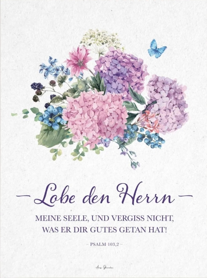 *Poster „Lobe den Herrn“