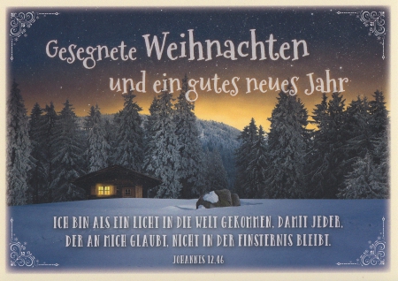 *Postkarte „Weihnachten – 2“