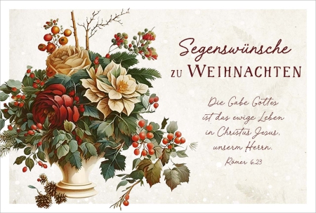 *Minikarten zu Weihnachten „Meisterwerke“