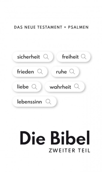 Das Neue Testament mit Psalmen, groß, weiß