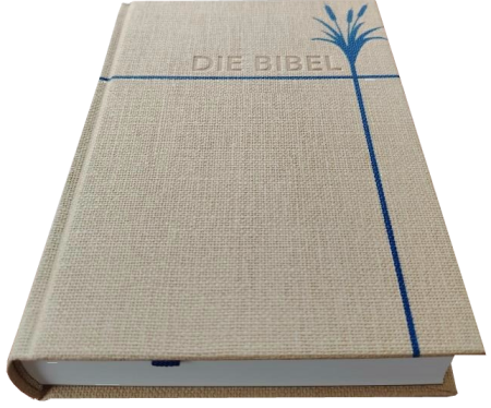 *Taschenbibel größere Ausgabe, Strukturpapier, natur