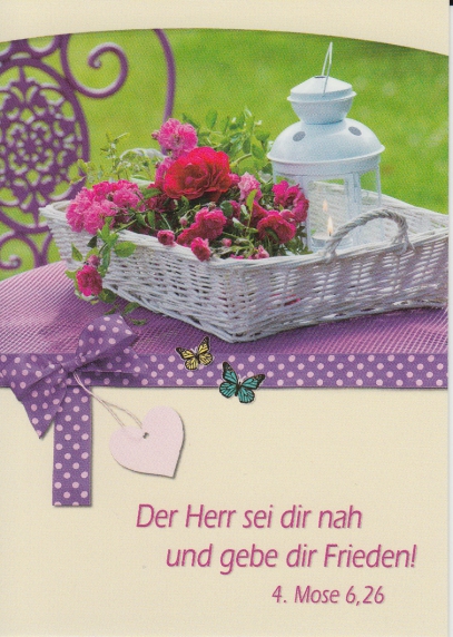 *Kleinkartenserie „Gartenidylle“