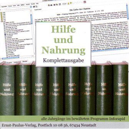 Hilfe und Nahrung-Komplettausgabe auf CD