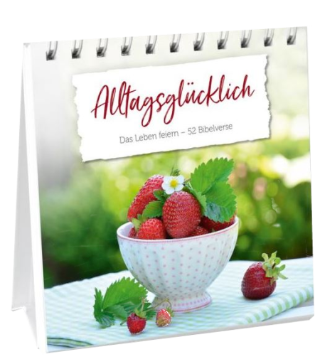 *Aufstellbuch, groß „Alltagsglücklich“